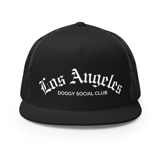 Trucker Cap Gothic Los Angeles Doggy Social Club Screen Printed