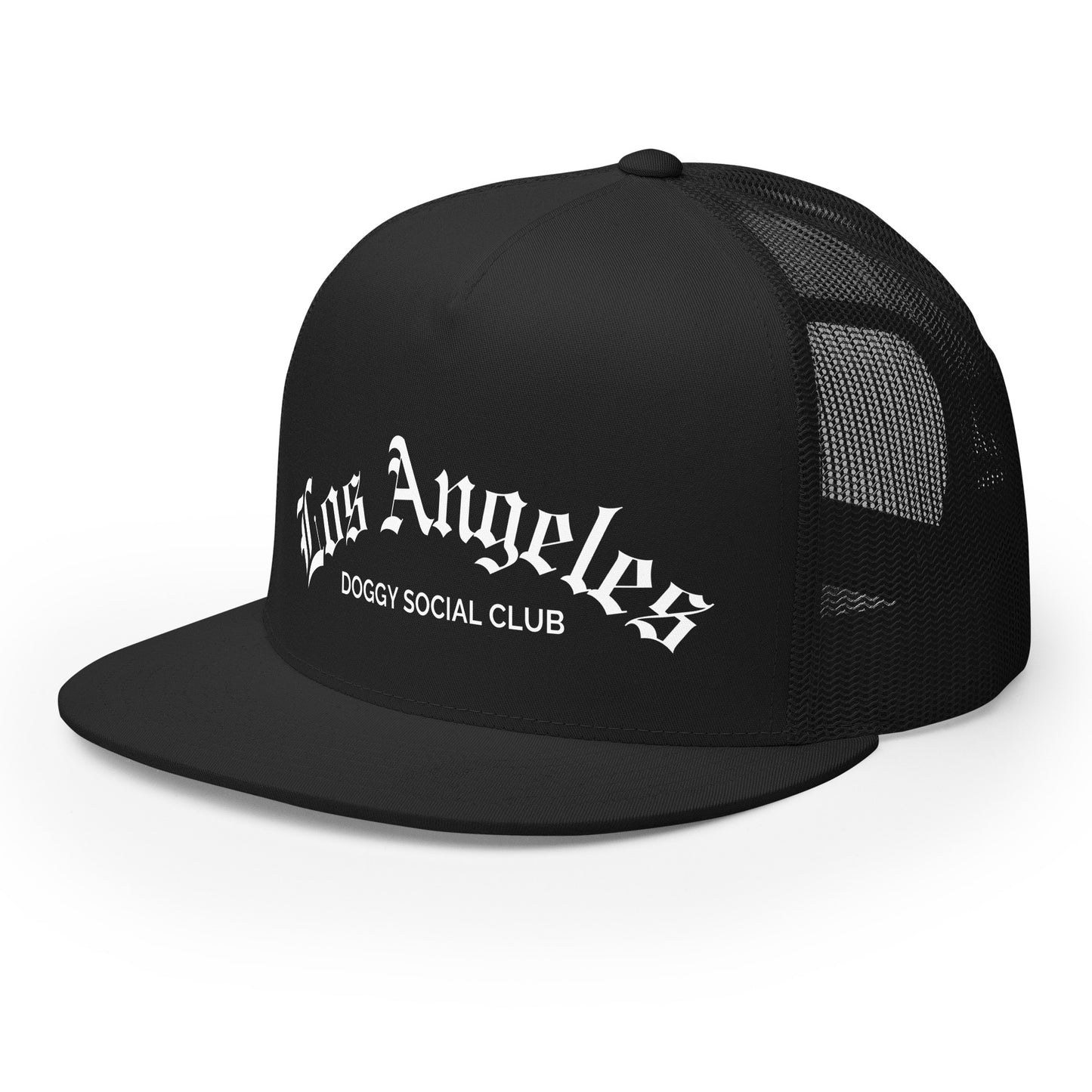 Trucker Cap Gothic Los Angeles Doggy Social Club Screen Printed