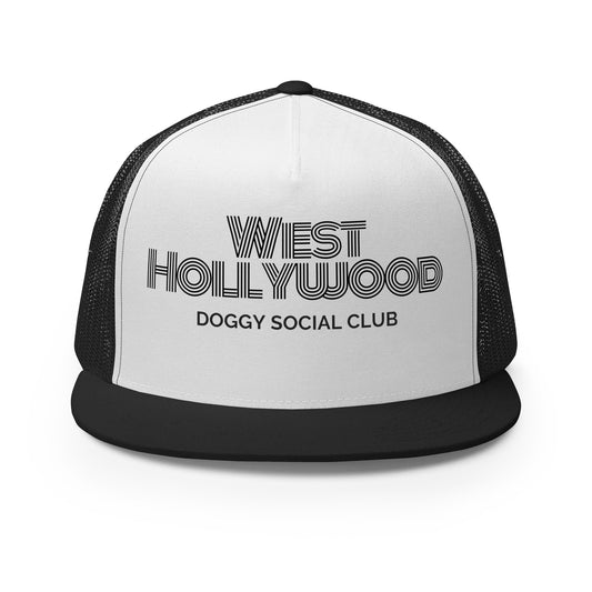 West Hollywood Doggy Social Club Trucker Cap