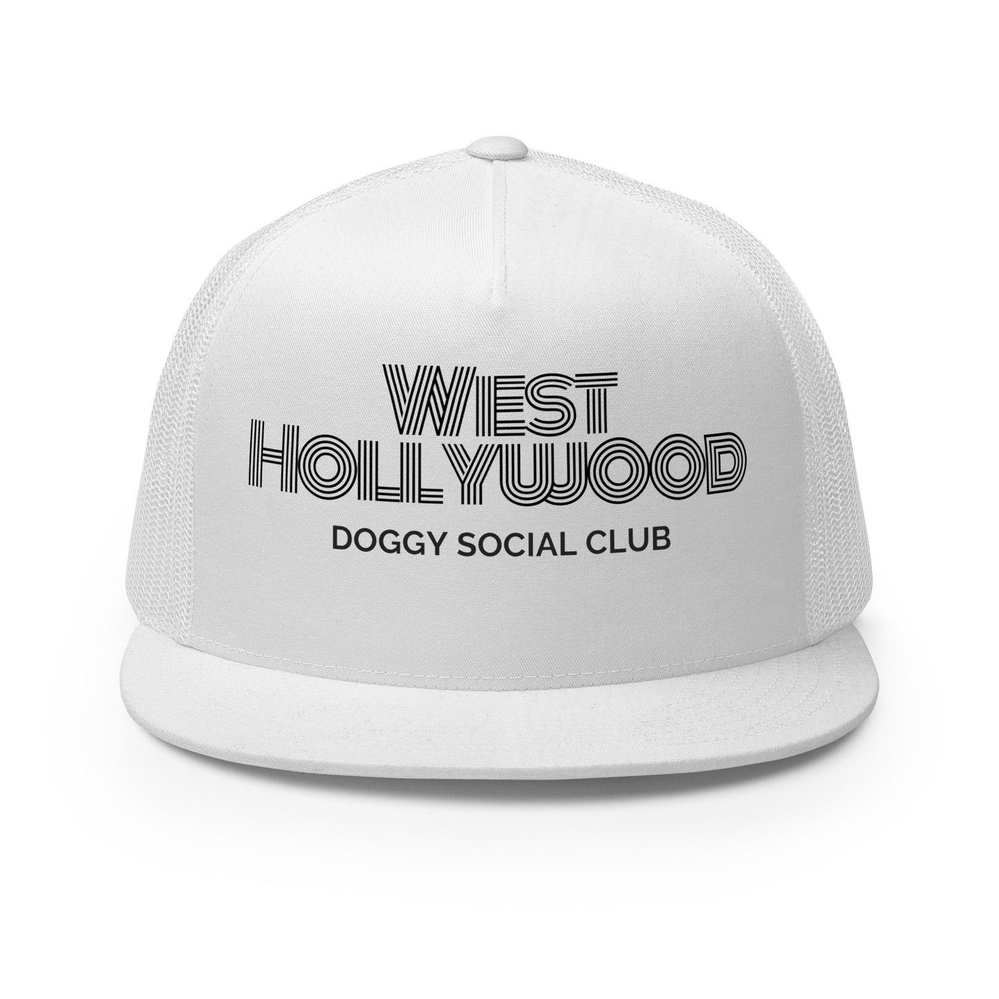 West Hollywood Doggy Social Club Trucker Cap