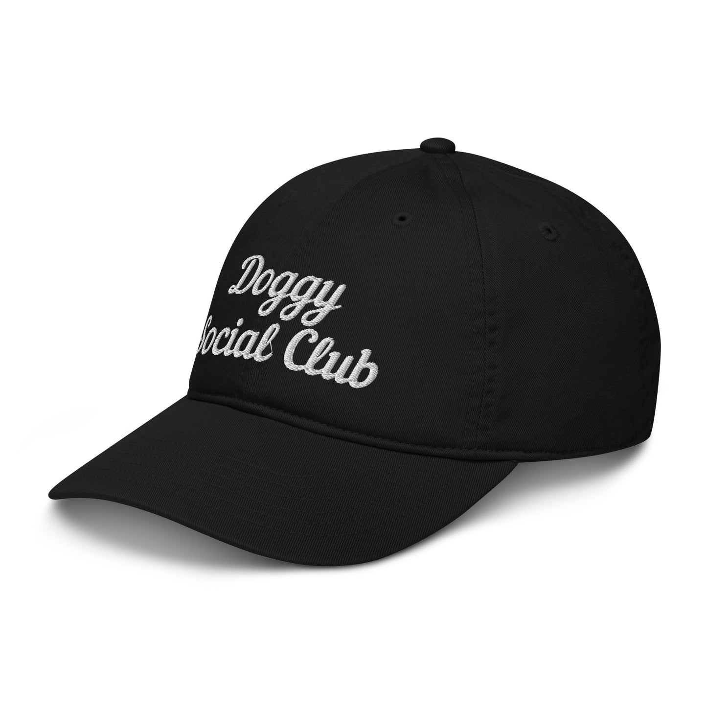 Doggy Social Club Cursive Organic Dad Hat