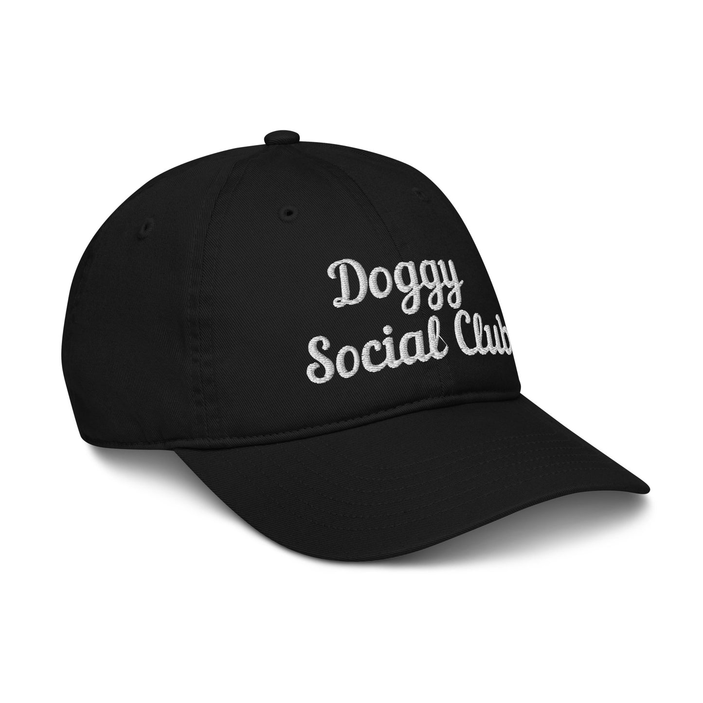 Doggy Social Club Cursive Organic Dad Hat