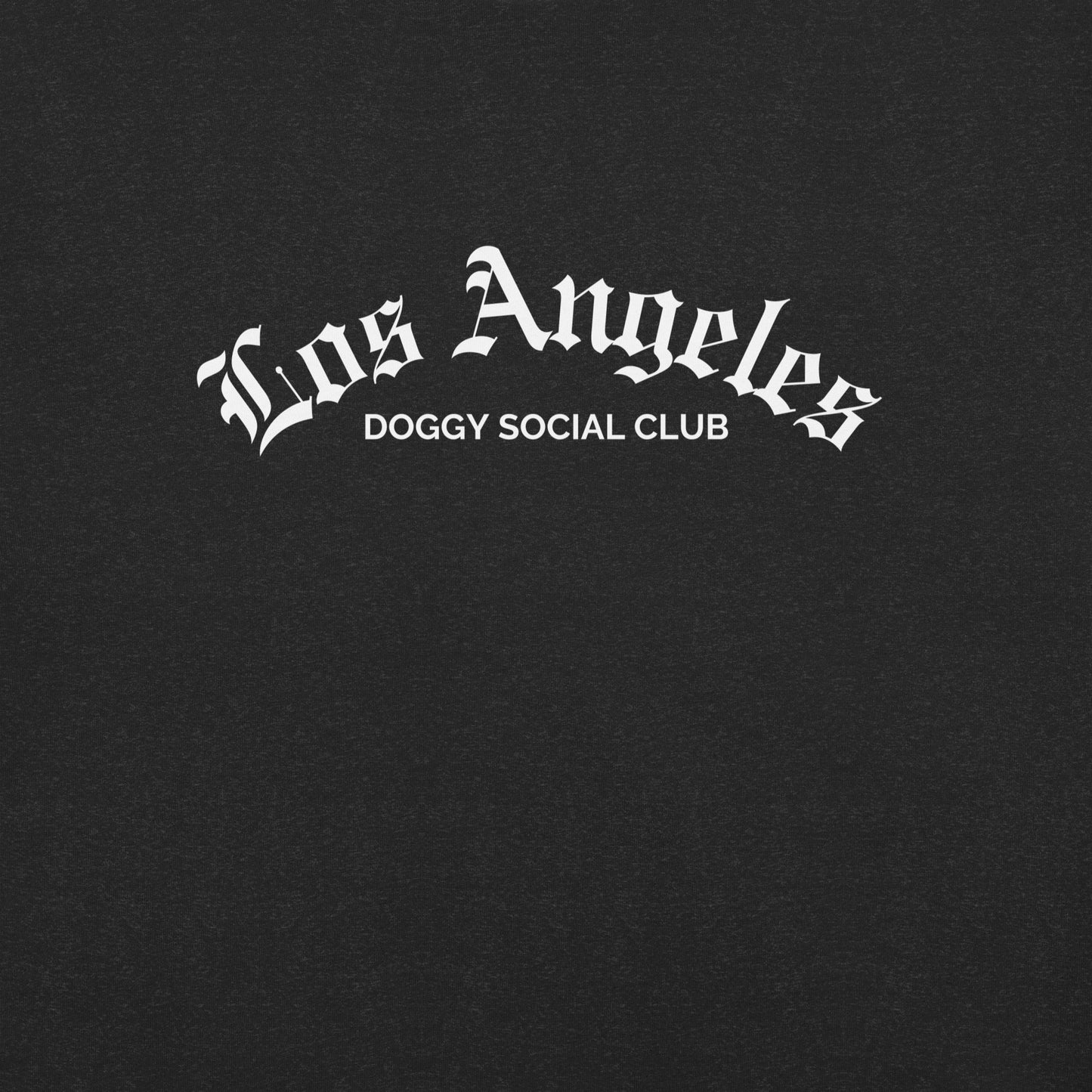 Unisex t-shirt Gothic Los Angeles Doggy Social Club